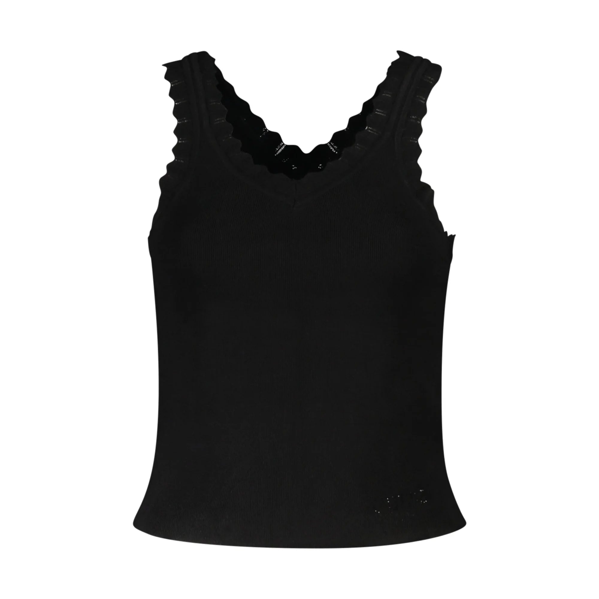 Guess Jeans Canotta Donna Nera Strass Camicie Nero - foto prodotto